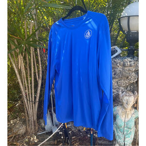 Coastal Waters long sleeve men’s XL fishing shirt upf40 great pre-owned